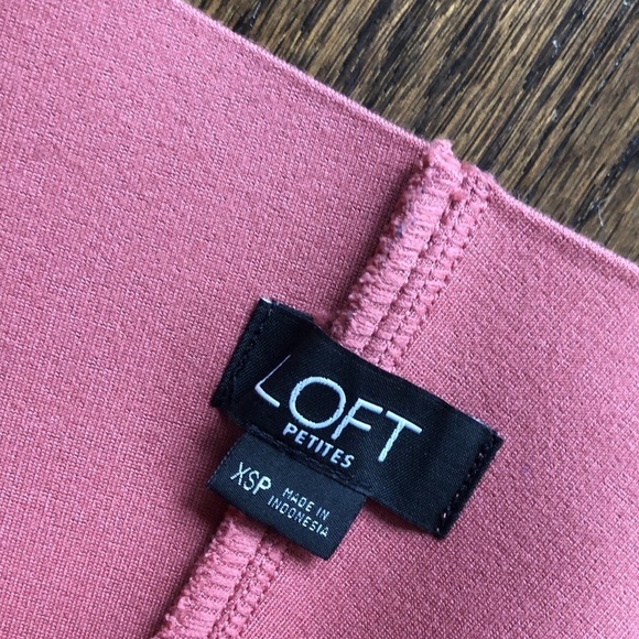 Thick Salmon Capri Stretch Tummy Control Dress Legging - Picture 5 of 6